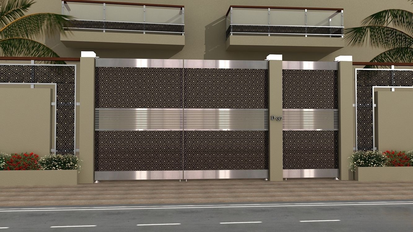 Steel gate